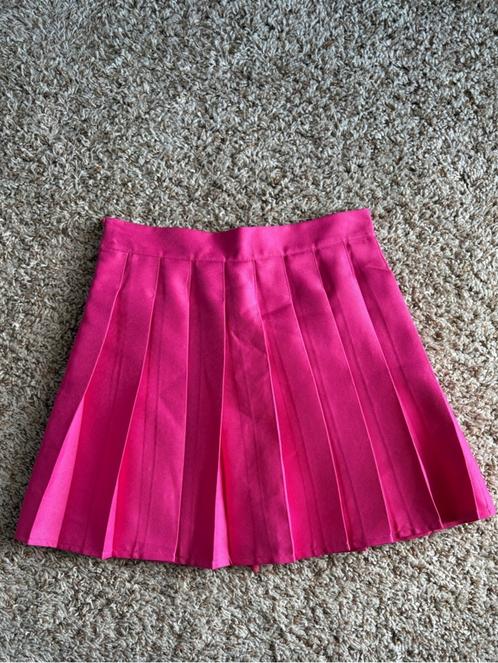 Dolls Kill Women's Pleated Pink Mini Skirt
